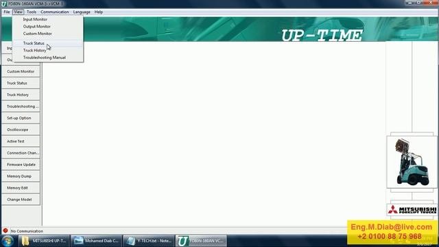 MITSUBISHI FORKLIFT UP-TIME V4.04 FULL ACTIVATED