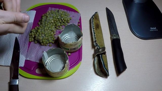 НОЖ из СТАЛИ 65 Г Тестируем