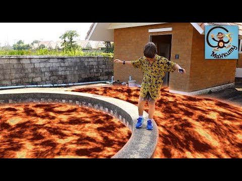 Дети и Машина. Милан играет в полицию и Пол - это Лава. Манкиту Pretend Play