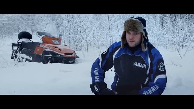 Тест драйв снегохода Yamaha VK540V