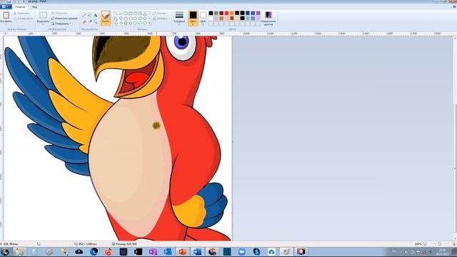 Как распечатать большую картинку на листах формата A4?