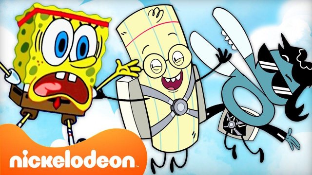 Губка Боб | 40 МИНУТ экшена в "Губка Боб" + "Камень, Ножницы, Бумага" | Nickelodeon Cyrillic