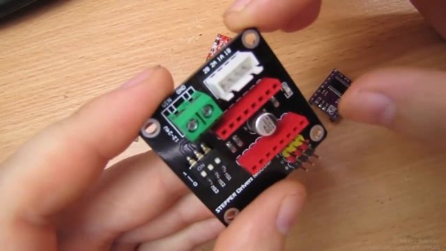 Драйвер шагового двигателя drv8825 и Decay Modes