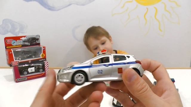 Полицейские машинки - Игрушки для детей