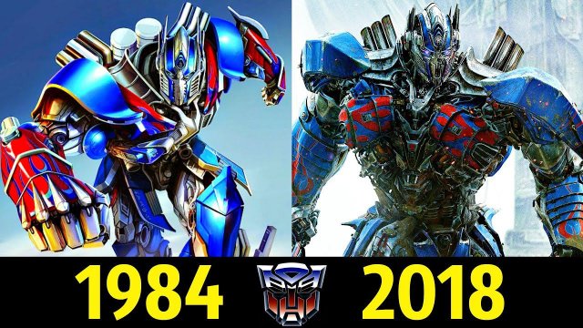 Оптимус Прайм - Эволюция (1984 - 2018) ! Все Появления !