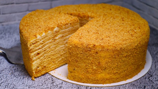 Самый вкусной торт медовик