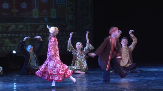 Детский танец из балета "Шурале". "Детская Школа Хореографии" "Губернской Балетной Школы" 2019г.