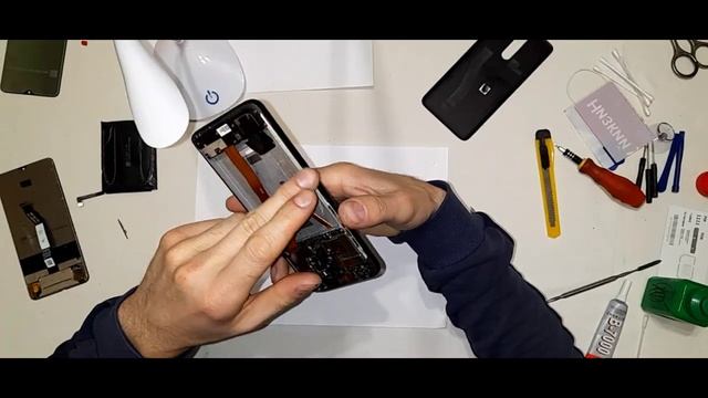 Замена любого дисплея без опыта своими руками! Xiaomi Redmi Note 8 Pro screen replacement