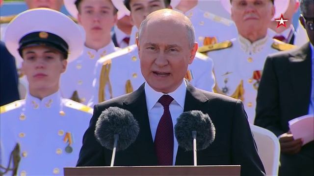 Главный военно-морской парад в СПб