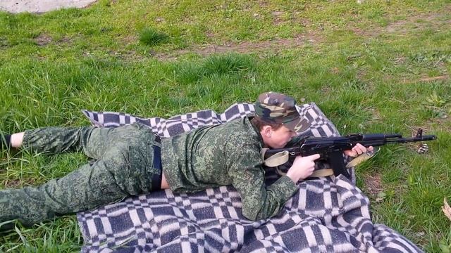 Начальное упражнение стрельб из АК-74