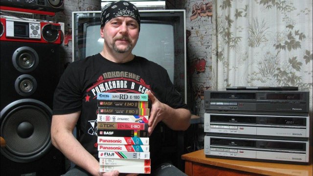 VHS / Panasonic NV-430 Культпоход в видеосалон 80х  часть-13