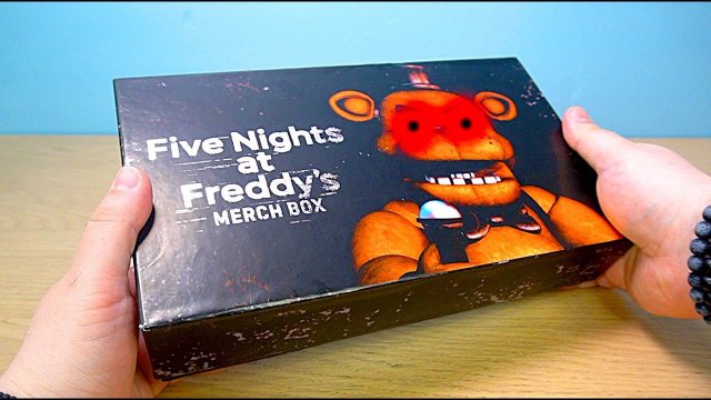 САМАЯ УЖАСНАЯ ФНАФ Коробка сюрприз Мерч бокс FNAF Merch Box