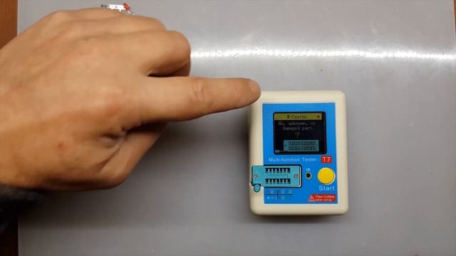 Транзистор тестер новый T7