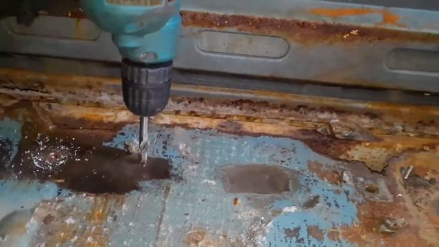 Разборка кабины газели