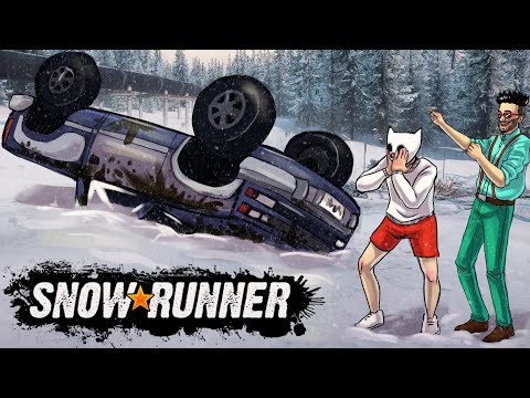 ГРЯЗОФФ ВЕРНУЛСЯ... И 100 РАЗ ПЕРЕВЕРНУЛСЯ)) СУРОВОЕ БЕЗДОРОЖЬЕ В SNOWRUNNER