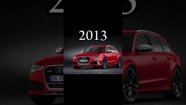 Evolution of Audi RS6 ? ||#kerosene