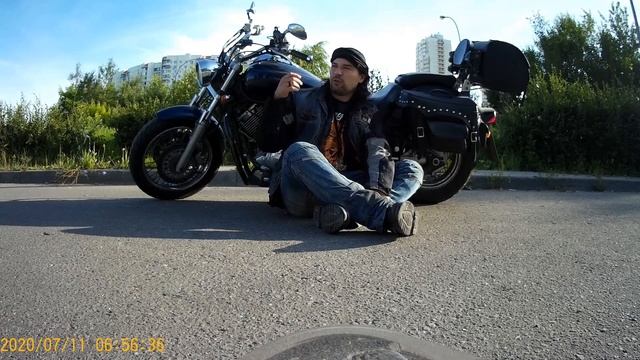 Обзор и тест драйв Yamaha XVS Drag Star 1100 от владельца