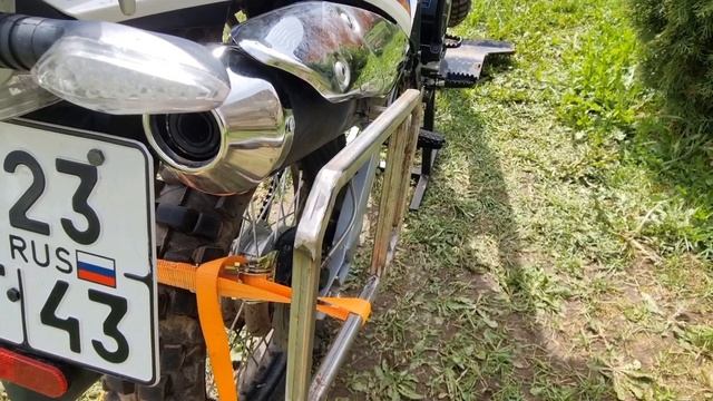 Багажная система для эндуро мотоцикла своими руками для  Мотоленд XR250 enduro
