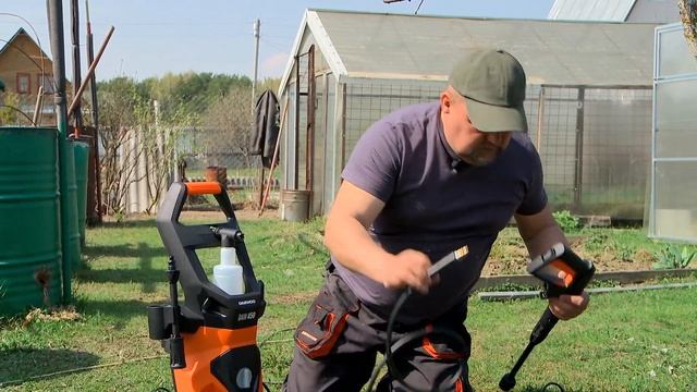 Мойка высокого давления DAW 450 Обзор от Андрея [Daewoo Power Products Russia]