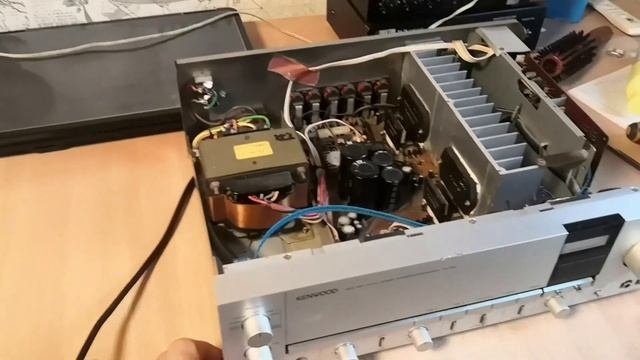 Ремонт японского усилителя KENWOOD KA 990