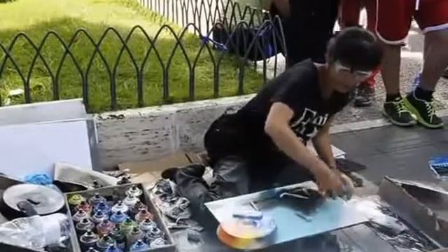 Рисование баллончиками  Уличное искусство, красивые картины