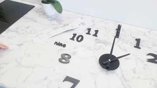 Большие Настенные  Часы ? С Алиэкспресс . ОБЗОР. УСТАНОВКА ЧАСОВ