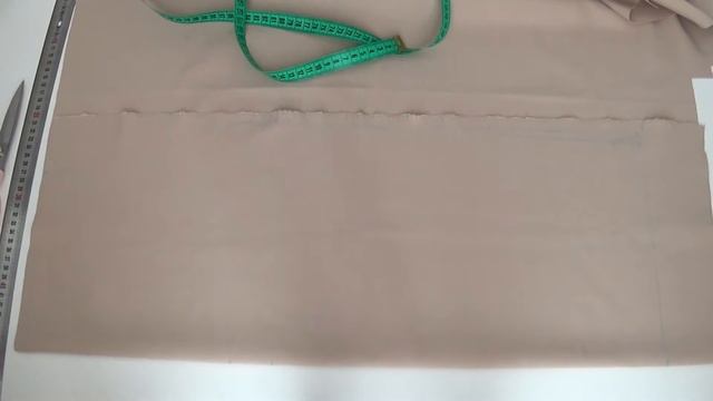 Как сшить юбку без выкройки быстро и просто #каксшить