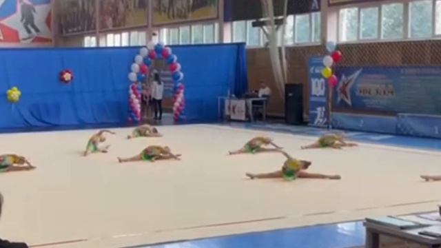 1 место ) Аня гимнастика