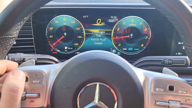 MERCEDES GLS 450 580 350d 400d AMG 63 MAYBACH X167 4MATIC HOW TO CHECK YOUR ENGINE OIL LEVEL GUIDE
