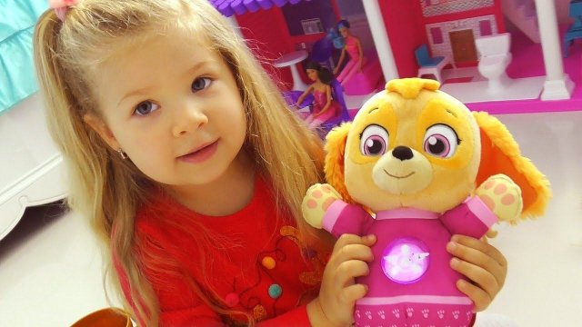 VLOG My Toys: Sky, Barbie doll house, Pikmi Pops surprise Video for kids and toddlers, Игрушки Дианы