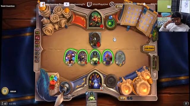 How to defeat Tomb Guardian Guldan Final Boss Hearthstone Solo Adventures | TIMESTAMP & Patreon👇NEW