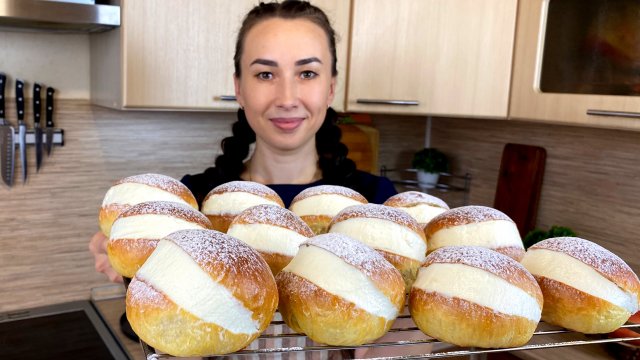 Вкуснее БУЛОЧЕК еще не было! Самые Вкусные БУЛОЧКИ,мягкие,воздушные! Булочки Маритоцци