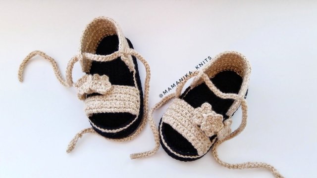 ОЧЕНЬ СТИЛЬНЫЕ И УДОБНЫЕ ПИНЕТКИ БОСОНОЖКИ ВЯЗАНЫЕ КРЮЧКОМ/ ПОДОШВА 10 СМ