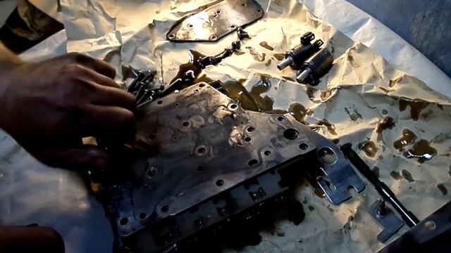 Замена клапанов АКПП DP0 AL4 Peugeot, Citroen, Renault. Промывка гидроблока.