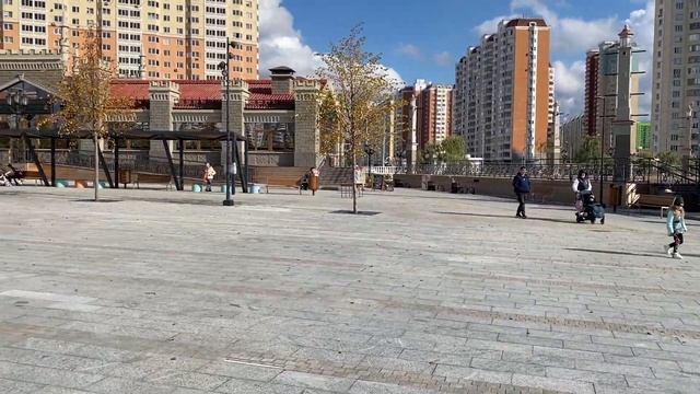 Новый парк в Некрасовке 2022