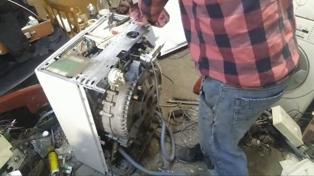 Zanussi Разбираю Стиралку
