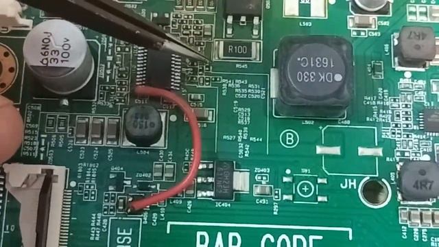 Телевизор LG 43LH513V не включается с пульта и кнопки.