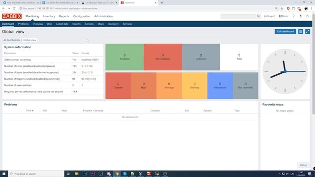 ZABBIX Frontend SSL On Apache httpd