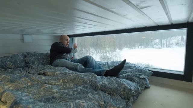 Модульный маленький домик для холодного климата/Обзор  мини-дома/Рум Тур по Tiny House/Мини-дом