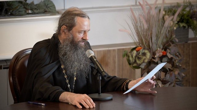 Духовная беседа в Оптиной пустыни. Иером. Нил (Парнас)
