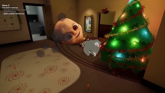 РОБОТ НЬЮТ ЖИВ ? ОН ПРИЛЕТЕЛ К НАМ ? ИГРА The Baby In Yellow