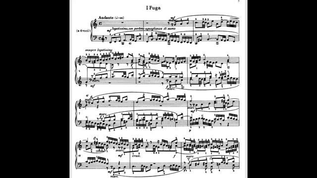 Иоганн Себастьян Бах ХТК 1 том до мажор J.S.Bach Prelude and fugue in C dur(major), notes, ноты.