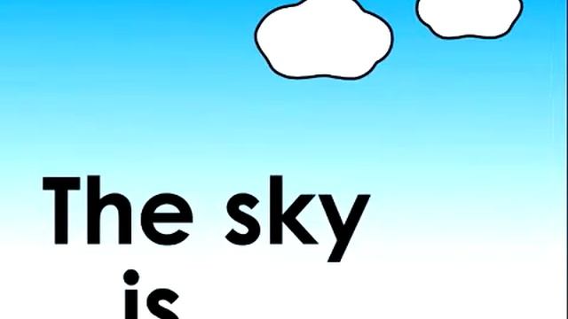What Color is the Sky children's song