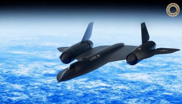 Blackbird SR-71 - самый быстрый в мире самолет