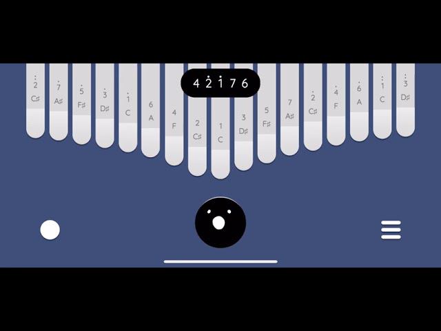 kraken theme kalimba tabs