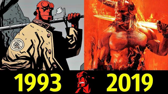 Хэллбой - Эволюция (1993 - 2019) !