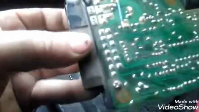 Не работает 3 скорость печки 2110, ремонт блока управления .
