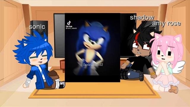 sonic and friends react to sonic. exe