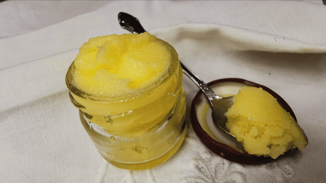 Как сделать золотое масло? Топленое масло или масло гхи.