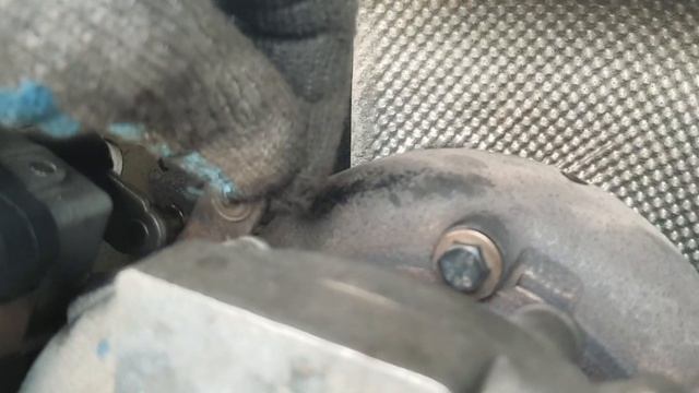 Mercedes ML OM 642 3.2 Disel Установка отремонтированного Электронного Актуатора Турбины